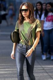 Victoria Beckham Casual Style - Leaving Her Hotel in New York 06/19/2018