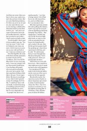 Zoe Saldana - Cosmopolitan Magazine South Africa July 2018 Issue