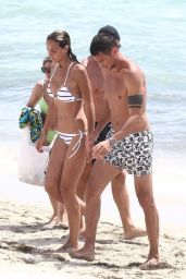 Adriana Fossa in Bikini on the Beach in Miami 07/28/2018