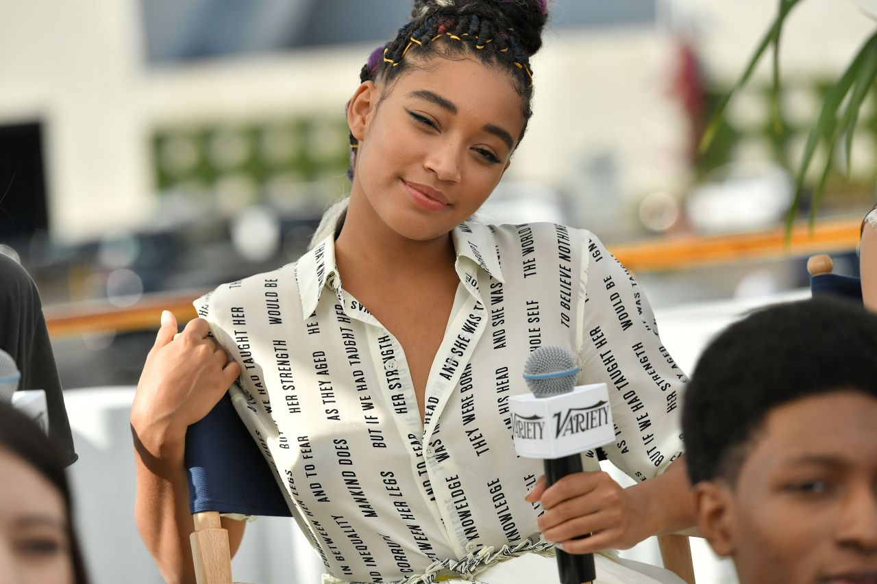 Amandla Stenberg – Variety Studio SDCC 2018 • CelebMafia