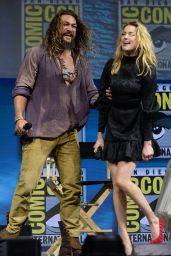 Amber Heard - "Aquaman" Panel at 2018 San Diego Comic-Con 07/21/2018