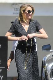 Amber Heard - Out for Lunch in Beverly Hills 07/24/2018