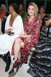 Amber Heard - Valentino Fashion Show in Paris 07/04/2018