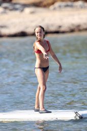 Amelia Windsor in Bikini at the Beach in Ibiza 07/27/2018