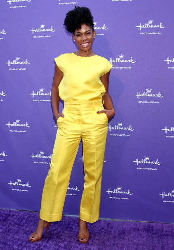 Angela Lewis – Hallmark’s Put It Into Words Campaign Launch Party in LA