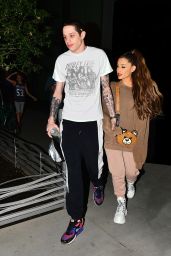 Ariana Grande and Pete Davidson Night Out in NYC 07/02/2018