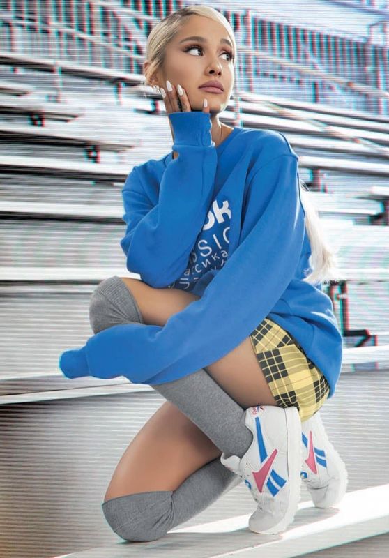 Ariana Grande - Reebok "Be More Human" Campaign Photoshoot 2018