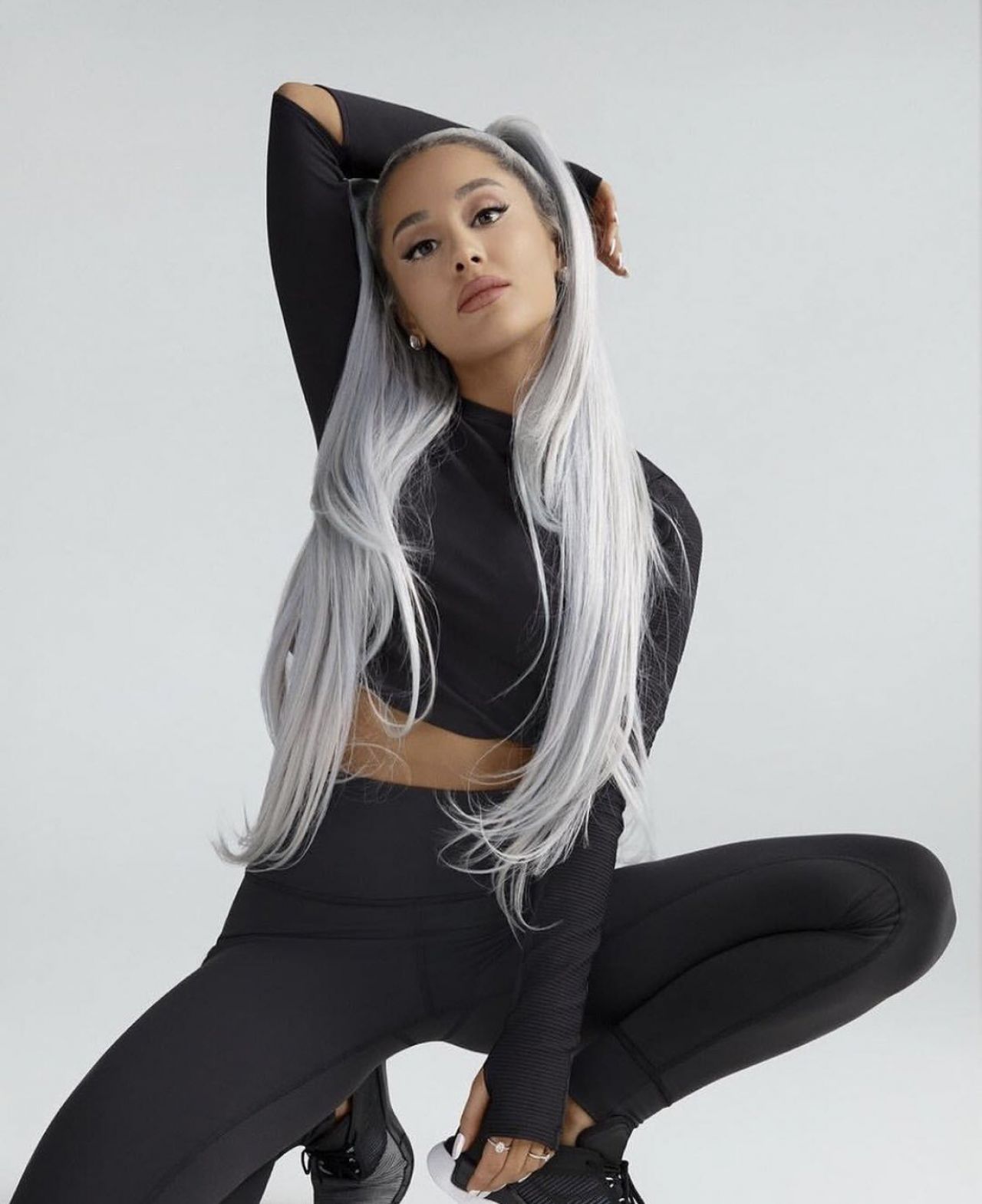 Ariana Grande - Reebok #bemorehuman Campaign Promotional Photoshoot ...