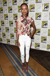 Ashleigh Murray – “Riverdale” Press Line at SDCC 2018