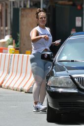Ashley Graham - Leaving a Gym in New York City 07/29/2018