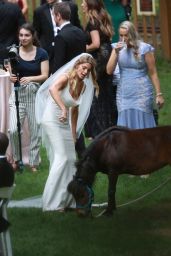 Ashley Greene at Her Wedding in San Jose 07/06/2018