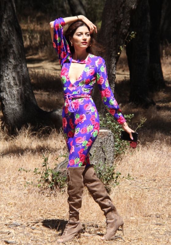 Blanca Blanco at a Nature Park in California 06/30/2018