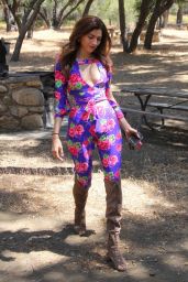 Blanca Blanco at a Nature Park in California 06/30/2018