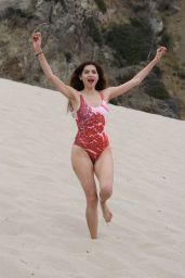 Blanca Blanco in Swimsuit - Haves Some Fun on a Sandy Hill in Malibu 03/07/2018