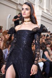 Blanca Padilla Walks Elie Saab Fashion Show Fall Winter 2018 in Paris