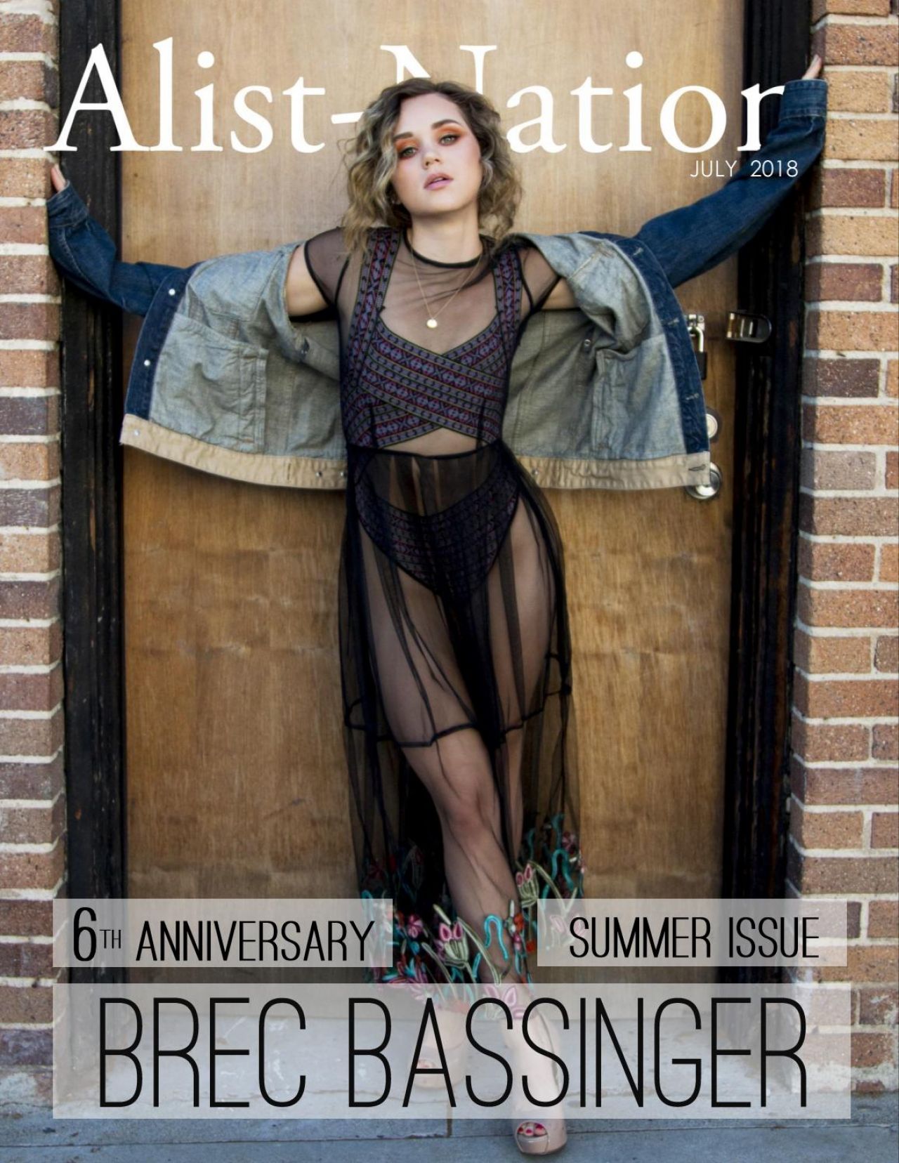 Brec Bassinger Alist Nation Magazine July 2018