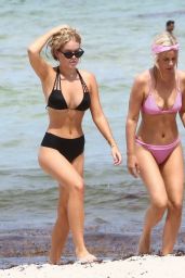 Cambrie Schroder in Bikini - Beach in Miami 07/16/2018