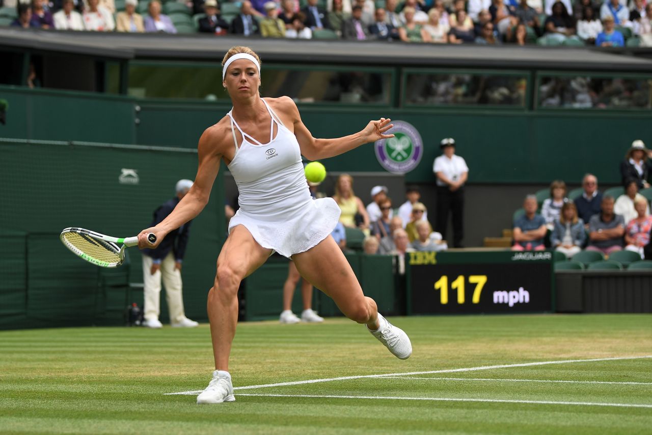 Camila Giorgi - Wimbledon Tennis Championships In London, Day 8 ...