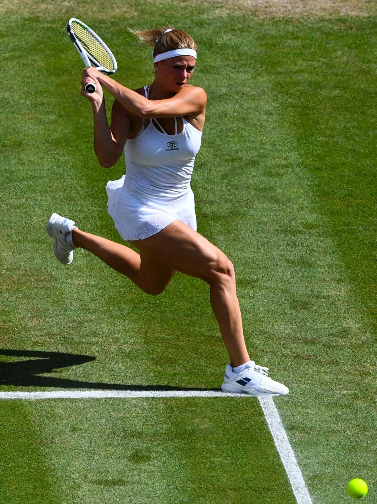 Camila Giorgi Wimbledon Tennis Championships In London Day Celebmafia