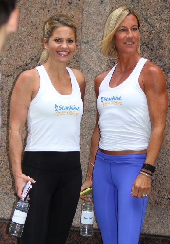 Candace Cameron Bure at the Neou Fitness in Manhattan