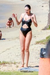 Candice Swanepoel in Swimsuit in Victoria, Brazil