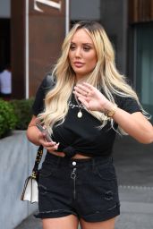 Charlotte Crosby Leggy in Shorts - Manchester 07/24/2018