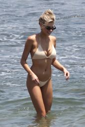 Charlotte McKinney in Bikini on the Beach in Malibu 07/08/2018