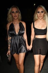 Che Mcsorley and Leonie Mcsorley Arrive at Neighbourhood Bar in Manchester 07/26/2018