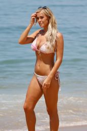 Chloe Meadows in Bikini on a Beach in Portugal, June 2018