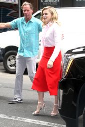 Chloe Moretz at the "Today Show" in New York City 07/30/2018
