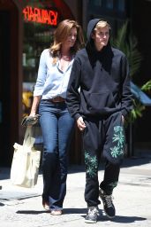 Cindy Crawford With Her Son in New York City 07/18/2018