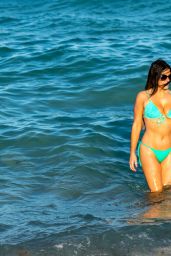 Claudia Romani in Bikini on South Beach 07/29/2018