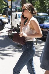 Dakota Johnson Arriving Back at Her Hotel in NYC  07/19/2018