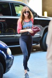 Dakota Johnson - Headed Out For a Quick Workout in NY 07/16/2018