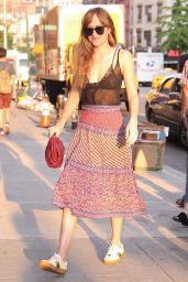 Dakota Johnson - Leaves the Greenwich Hotel in NY 07/16/2018