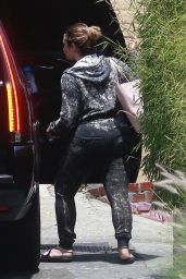 Demi Lovato Street Style - Leaving the Gym in West Hollywood 07/16/2018
