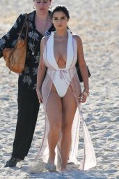 Demi Rose in Swimsuit - Photoshoot in Ibiza 06/18/2018
