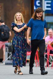 Dianna Agron and Winston Marshall Out in NYC 07/22/2018
