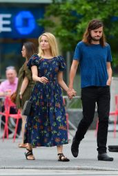 Dianna Agron and Winston Marshall Out in NYC 07/22/2018