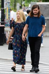 Dianna Agron and Winston Marshall Out in NYC 07/22/2018