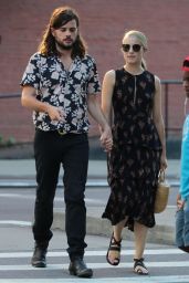 Dianna Agron Holding Hands With Her Husband Winston Marshall - Out in NYC