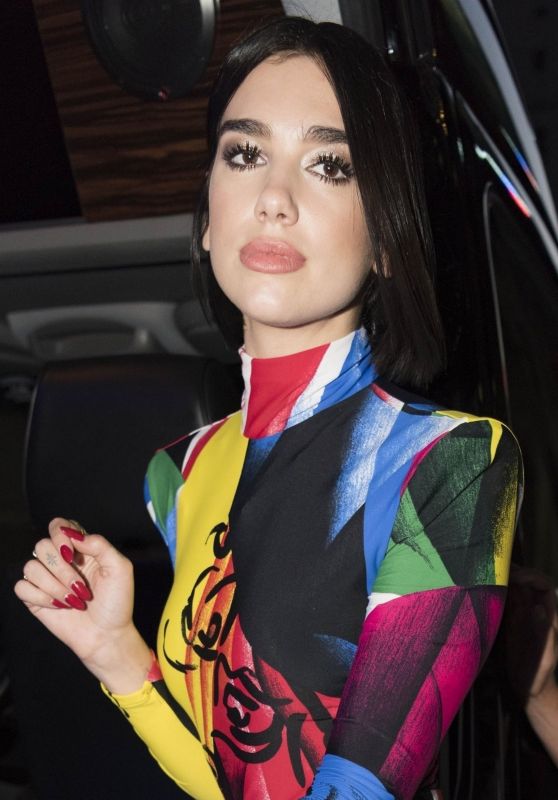 Dua Lipa - Exits "The Late Show with Stephen Colbert" in NYC 07/26/2018