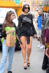 Dua Lipa Shows Off Her Endless Legs - NYC 07/27/2018