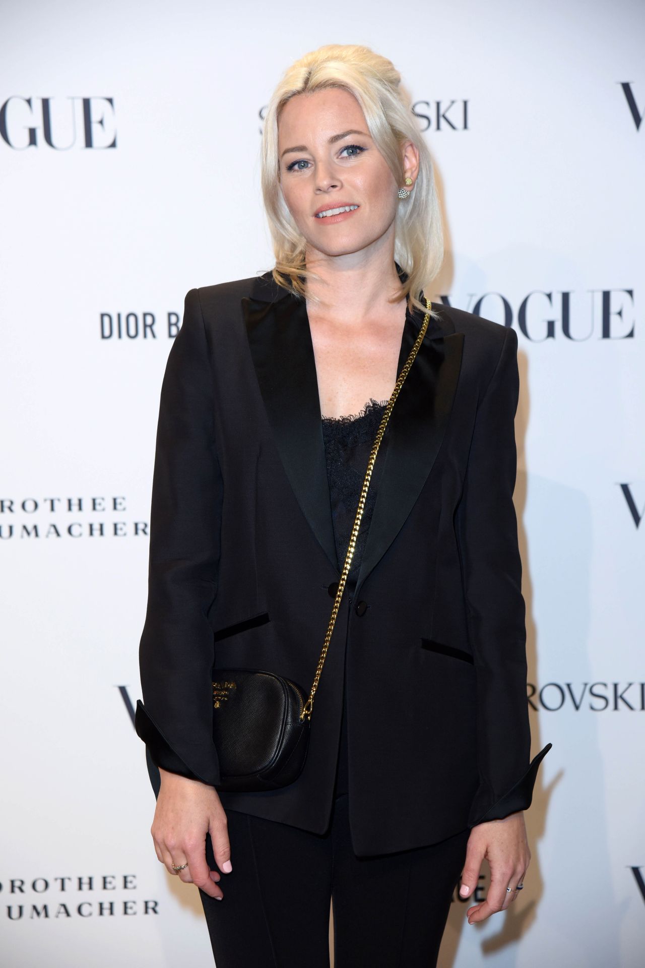 Elizabeth Banks at Vogue Fashion Party in Berlin 07/06/2018 • CelebMafia