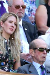 Ellie Goulding at The Championships at Wimbledon 07/02/2018