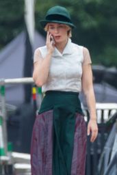 Emily Blunt - "Jungle Cruise" Movie Set in Atlanta 07/13/2018