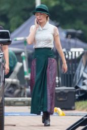 Emily Blunt - "Jungle Cruise" Movie Set in Atlanta 07/13/2018