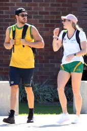 Emily Seebohm and Mitch Larkin -Cairns, Queensland 07/26/2018