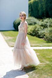 Emma Roberts - Arriving at Dior Fall-Winter 2018-2019 Haute Couture Show in Paris