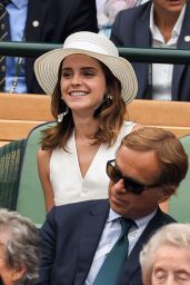 Emma Watson - Championships at Wimbledon in London 07/14/2018